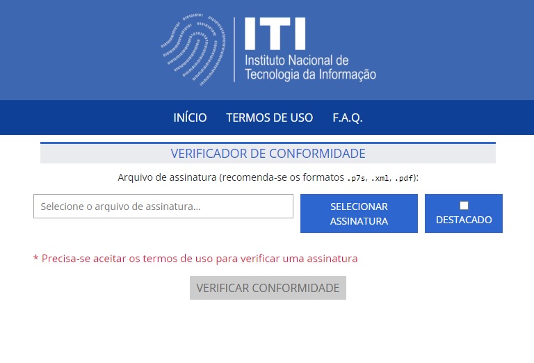 Verificador ITI - Serasa Experian